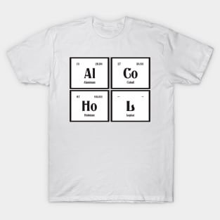 Alcohol - Periodic Table T-Shirt